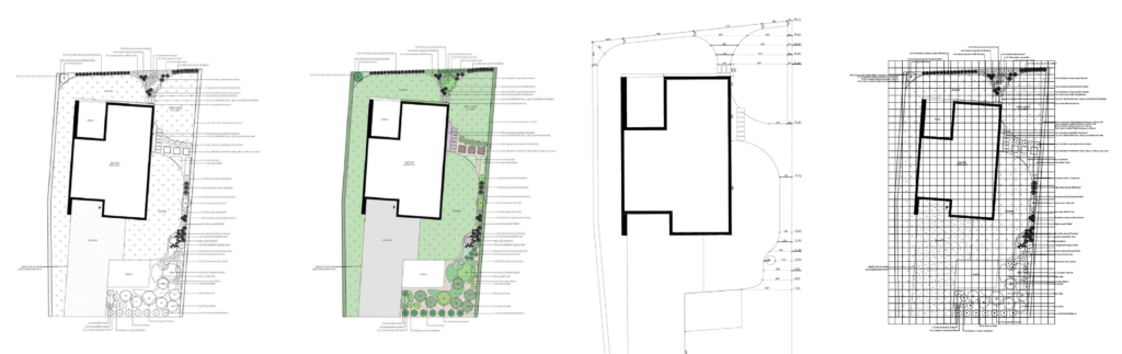 Portfolio projektowe ogrodu – rzut i plan zagospodarowania terenu Kraków